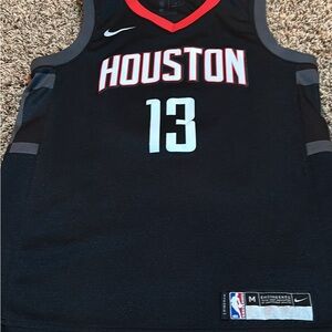 Nike Black Houston Rockets James Harden Jersey Like New